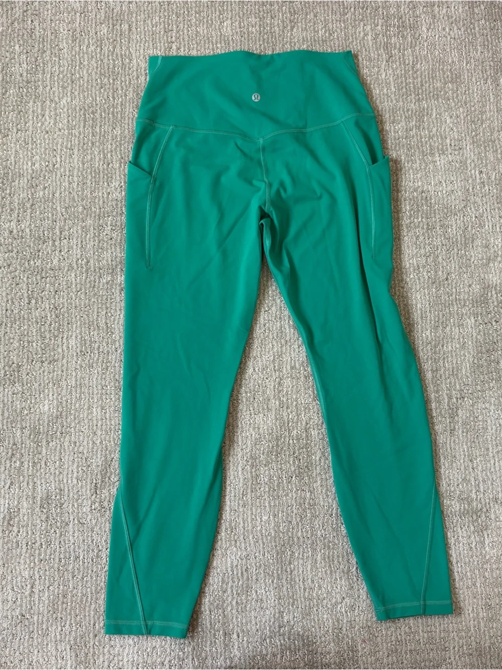 Lululemon Align High Rise 25” Pocket Leggings Green Size 10